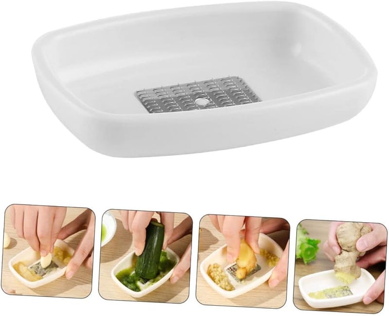 Stainless Steel Ginger Garlic Grater Portable Multi Purpose Grinder Easy Clean - Image 5